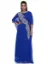 Picture of Black Georgette Kaftan Dress for Women - Look 12783