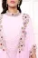 Picture of Purple Georgette Kaftan Dress for Women - Look 12794