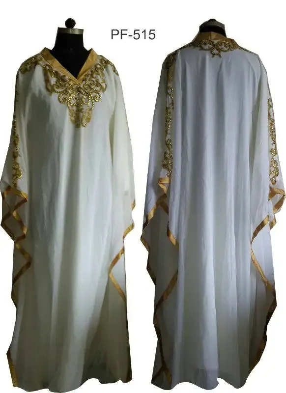 Picture of Pink Cotton Kaftan Dress for Women - Look 12866