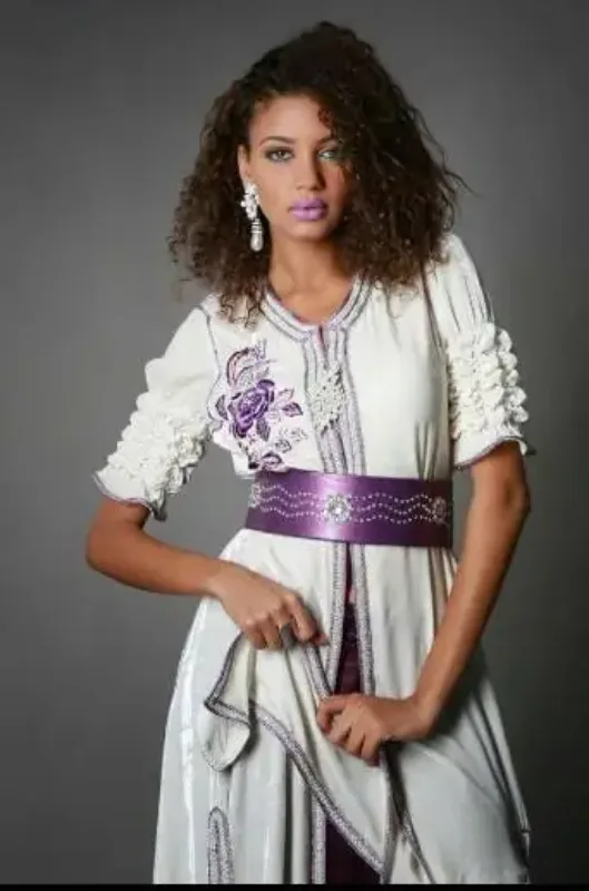 Picture of Radhe Designer Multicolor Georgette Kaftan Dress for Women - F10886