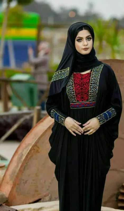 Picture of Radhe Designer Multicolor Georgette Kaftan Dress for Women - F11179