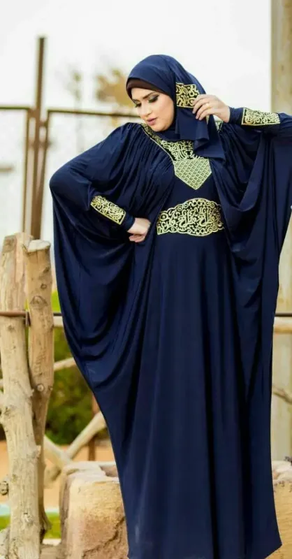 Picture of Radhe Designer Multicolor Georgette Kaftan Dress for Women - F11173