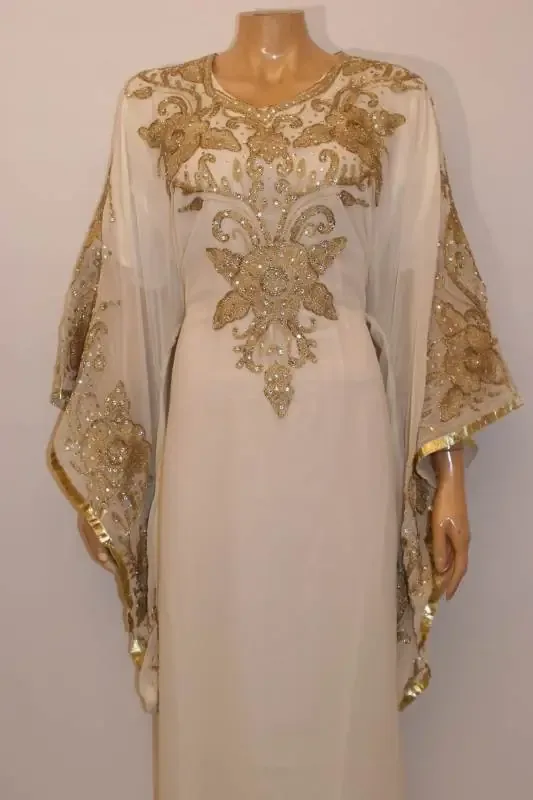 Picture of Radhe Designer Multicolor Georgette Kaftan Dress for Women - F7341