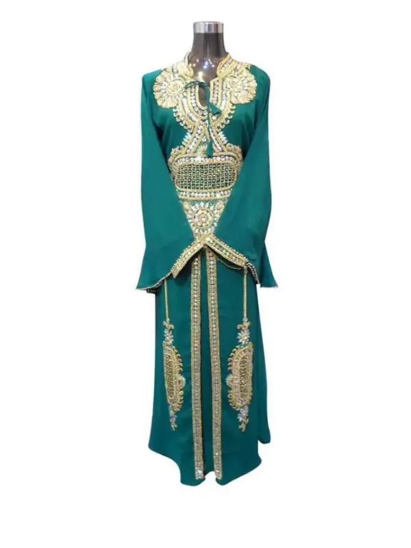Picture of Radhe Designer Multicolor Georgette Kaftan Dress for Women - F7351