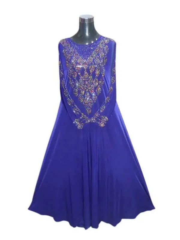 Picture of Radhe Designer Yellow Georgette Kaftan Dress for Women - F7379