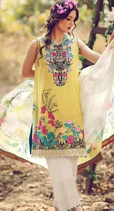 Picture of fashion women floral summer boho long beach casual sk,q