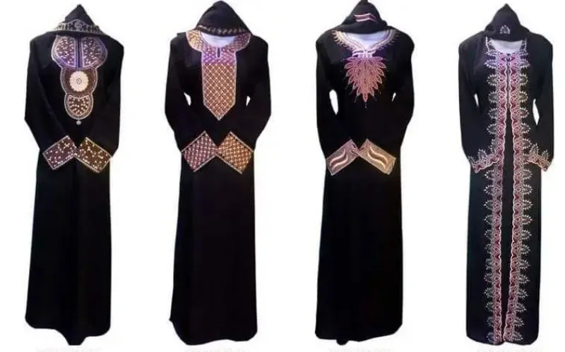 Picture of Radhe Designer White Georgette Kaftan Dress for Women - F11571