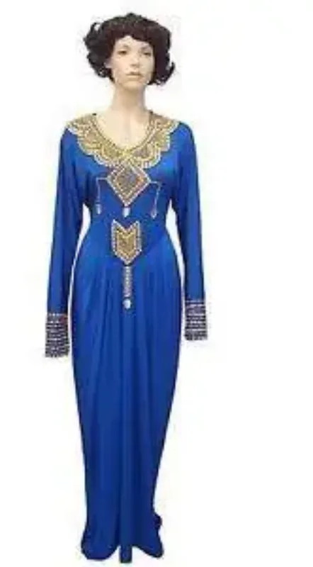 Picture of Radhe Designer Multicolor Georgette Kaftan Dress for Women - F7167