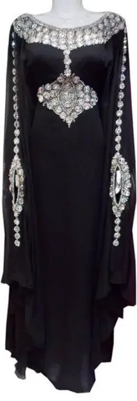 Picture of Radhe Designer Pink Cotton Kaftan Dress for Women - F7009