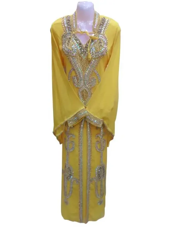Picture of Radhe Designer Multicolor Georgette Kaftan Dress for Women - F7329