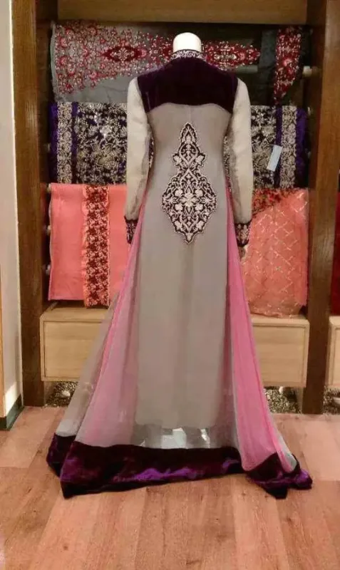 Picture of Radhe Designer Multicolor Georgette Kaftan Dress for Women - F7028