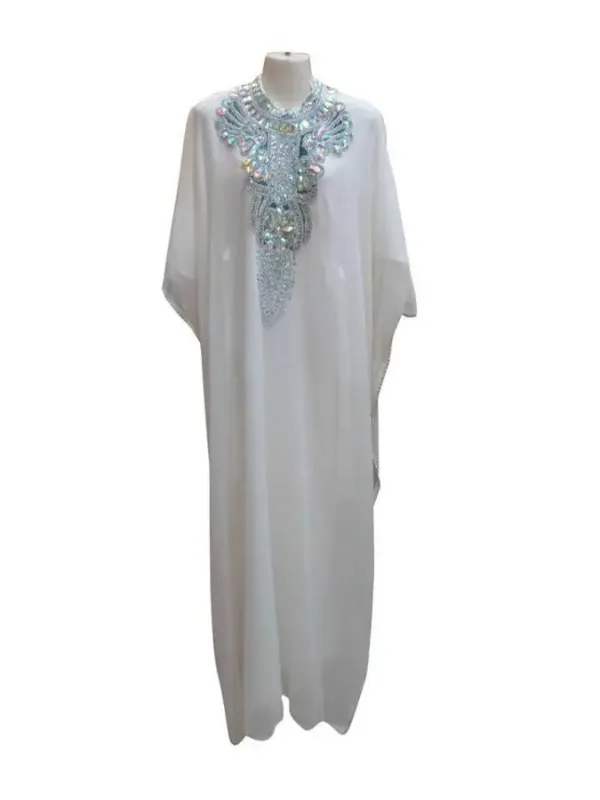Picture of Radhe Designer Multicolor Georgette Kaftan Dress for Women - F7052