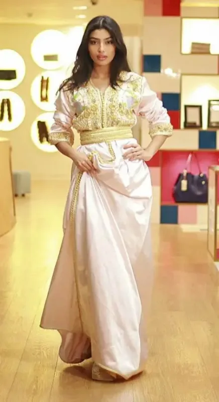 Picture of Radhe Designer Multicolor Georgette Kaftan Dress for Women - F7050