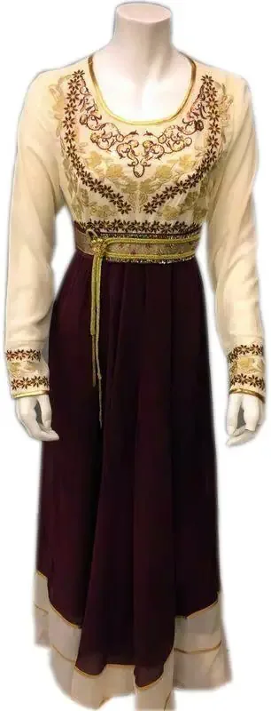 Picture of Radhe Designer Multicolor Georgette Kaftan Dress for Women - F7425