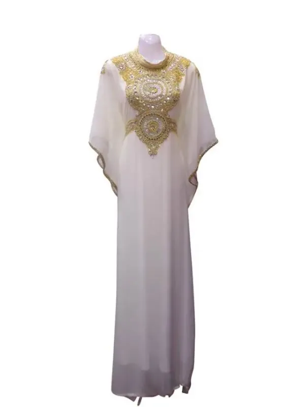 Picture of Radhe Designer Multicolor Georgette Kaftan Dress for Women - F7102