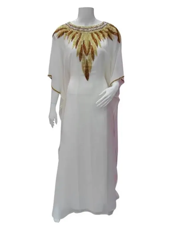 Picture of Radhe Designer Multicolor Georgette Kaftan Dress for Women - F7116