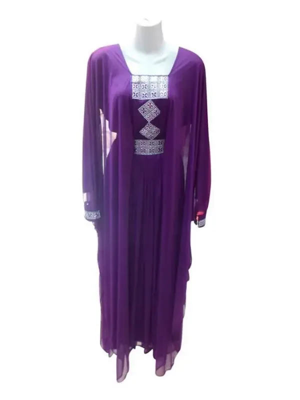 Picture of Radhe Designer Multicolor Georgette Kaftan Dress for Women - F7164