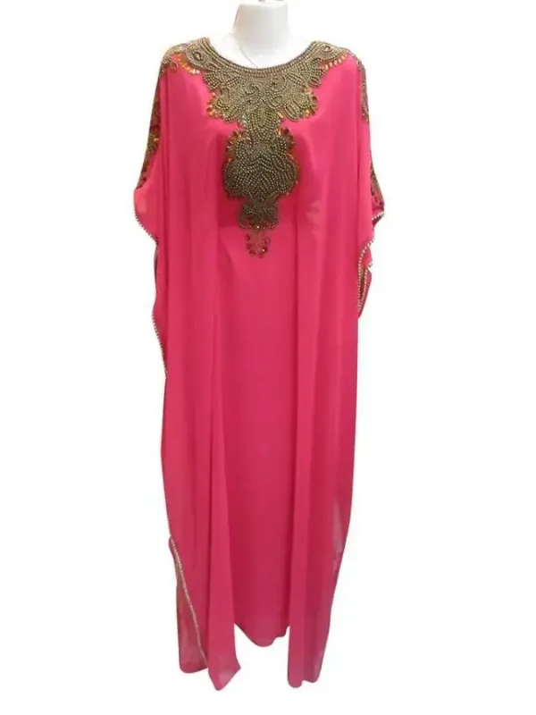 Picture of Radhe Designer Multicolor Georgette Kaftan Dress for Women - F7185