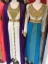 Picture of Purple Georgette Kaftan Dress for Women - Look 13148