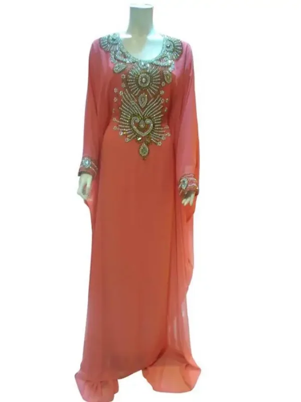 Picture of Radhe Designer Blue Georgette Kaftan Dress for Women - F7207