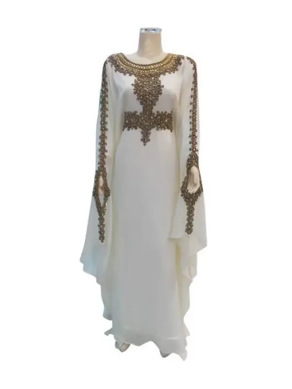 Picture of Radhe Designer Multicolor Georgette Kaftan Dress for Women - F7227