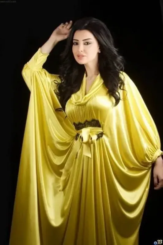 Picture of Radhe Designer Multicolor Georgette Kaftan Dress for Women - F7371