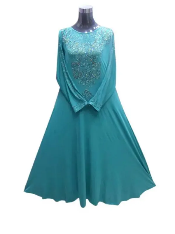 Picture of Radhe Designer Multicolor Georgette Kaftan Dress for Women - F7253