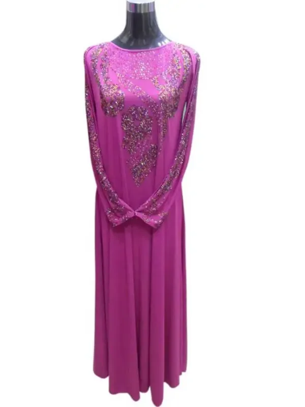 Picture of Radhe Designer Black Georgette Kaftan Dress for Women - F7386