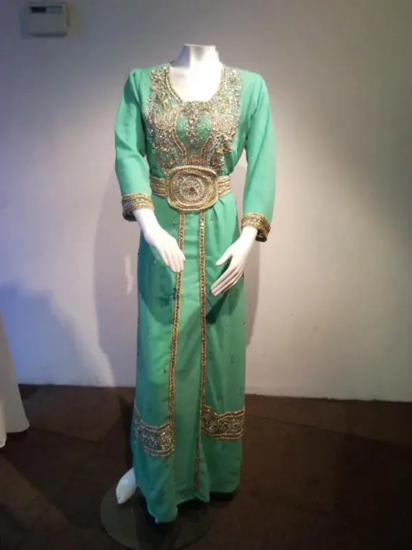 Picture of Radhe Designer Multicolor Georgette Kaftan Dress for Women - F7385