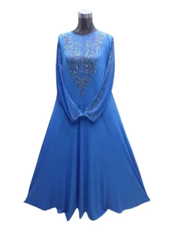 Picture of Radhe Designer Multicolor Georgette Kaftan Dress for Women - F7257