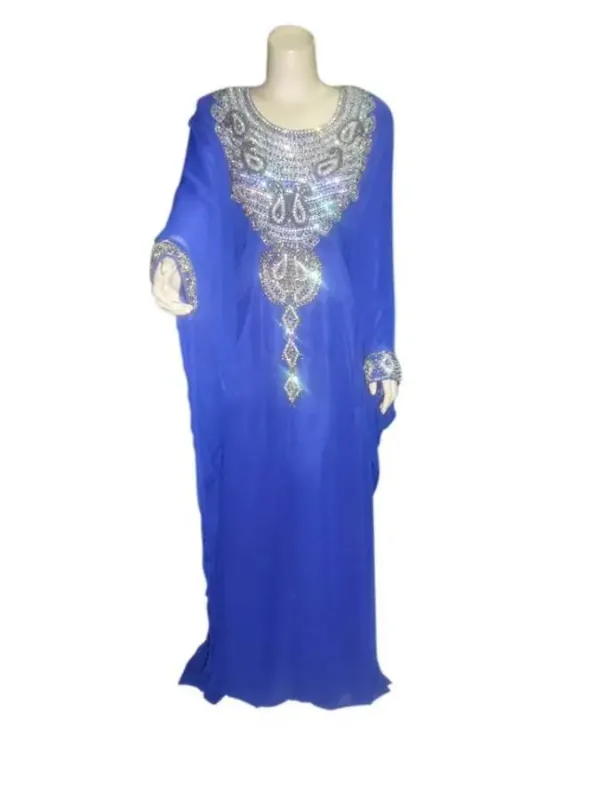 Picture of Radhe Designer Multicolor Georgette Kaftan Dress for Women - F7274