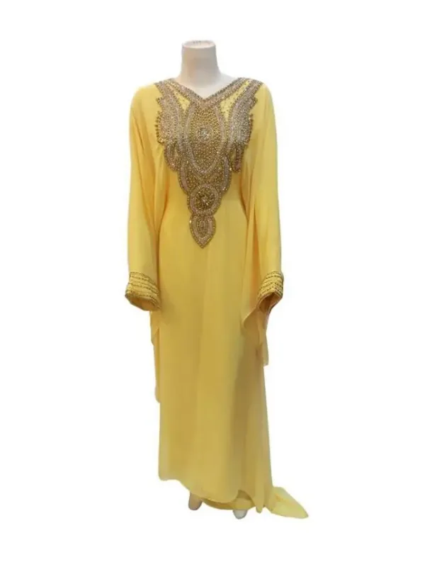 Picture of Radhe Designer Multicolor Georgette Kaftan Dress for Women - F7295