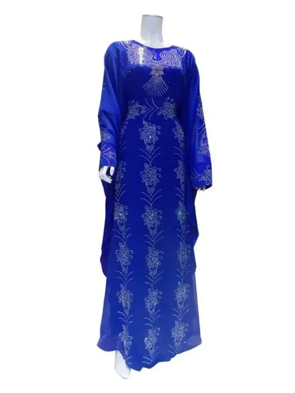 Picture of Radhe Designer Pink Cotton Kaftan Dress for Women - F7315