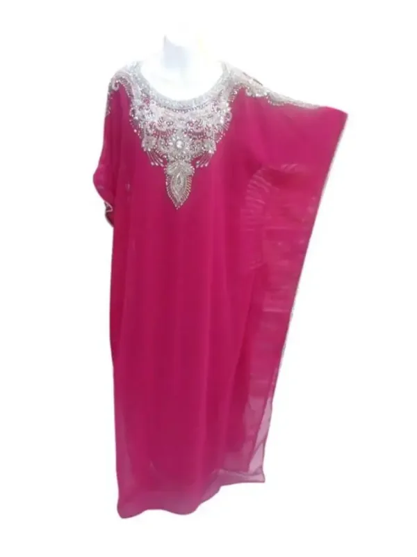 Picture of Radhe Designer Multicolor Georgette Kaftan Dress for Women - F7317