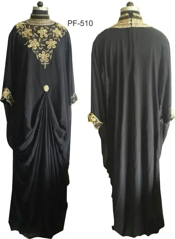Picture of Radhe Designer Multicolor Georgette Kaftan Dress for Women - F7374