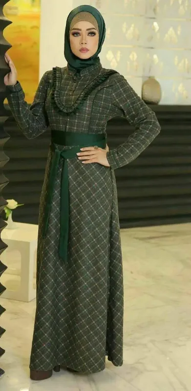 Picture of Radhe Designer Black Georgette Kaftan Dress for Women - F11523