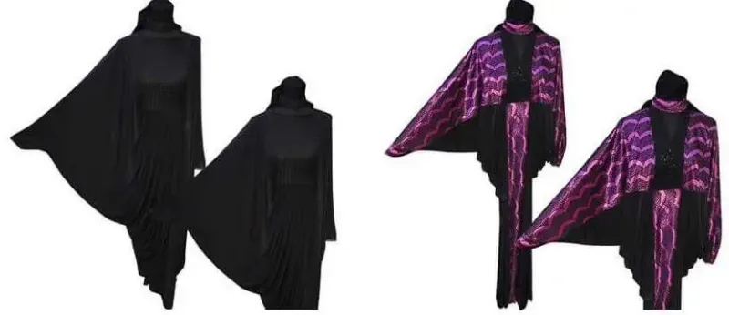 Picture of Radhe Designer Black Georgette Kaftan Dress for Women - F11538