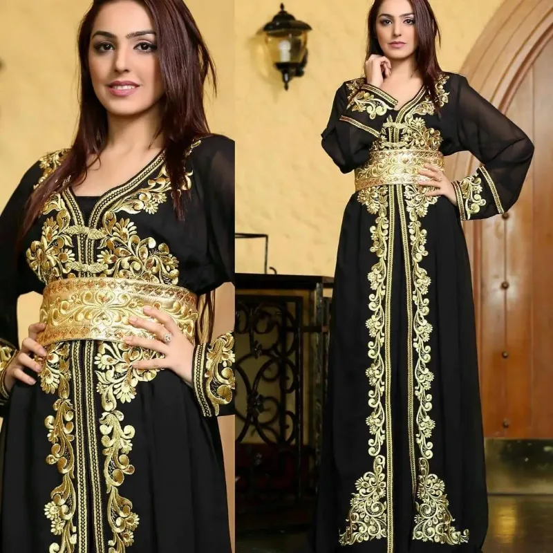 Picture of Radhe Designer Multicolor Georgette Kaftan Dress for Women - F10920