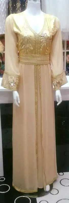 Picture of Radhe Designer Multicolor Georgette Kaftan Dress for Women - F10813