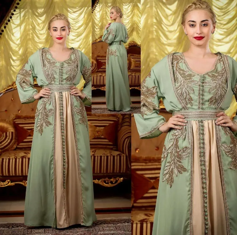 Picture of Radhe Designer Multicolor Georgette Kaftan Dress for Women - F11133