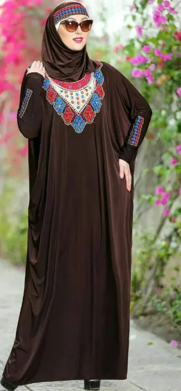 Picture of Radhe Designer Yellow Georgette Kaftan Dress for Women - F11212