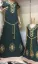 Picture of Black Georgette Kaftan Dress for Women - Look 13330
