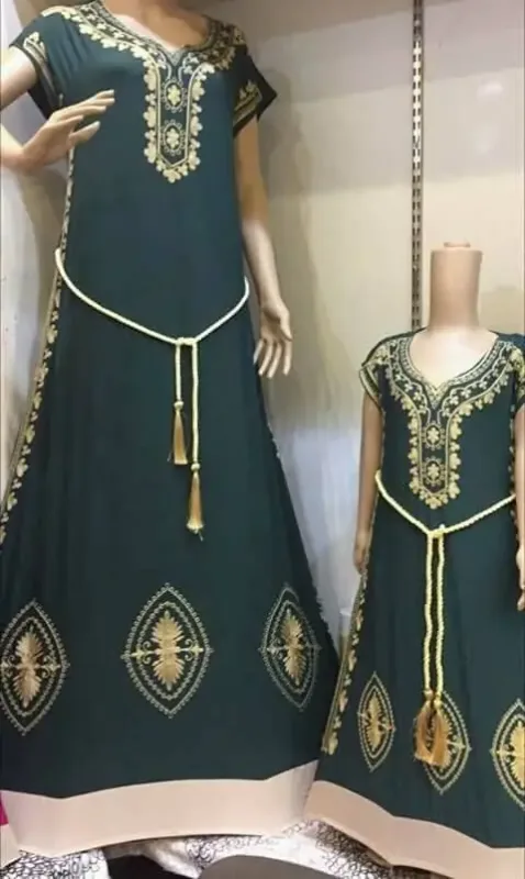 Picture of Radhe Designer Black Georgette Kaftan Dress for Women - F11194