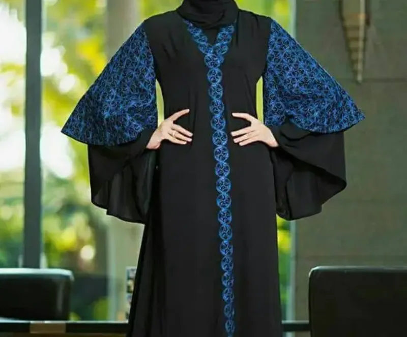 Picture of Radhe Designer Multicolor Georgette Kaftan Dress for Women - F11243