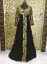 Picture of Black Georgette Kaftan Dress for Women - Look 13343