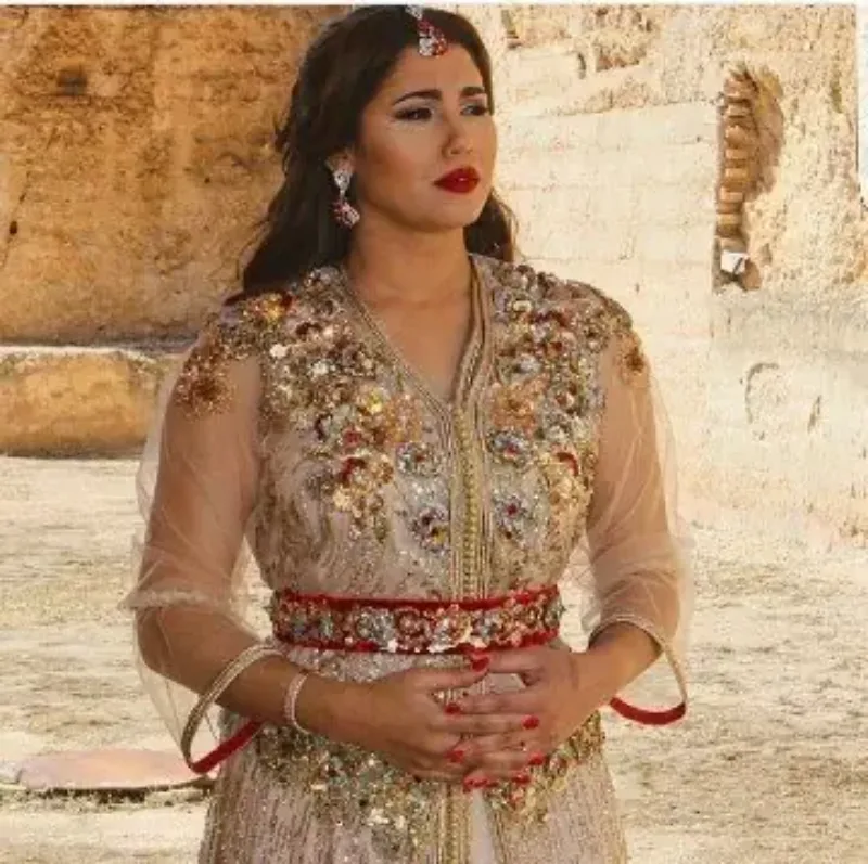 Picture of Radhe Designer Yellow Georgette Kaftan Dress for Women - F10872