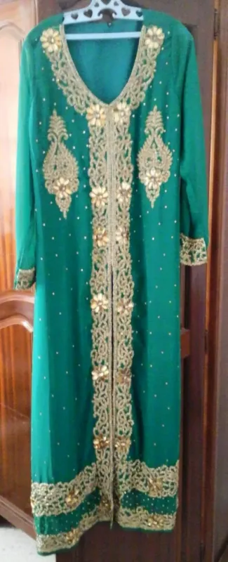 Picture of Radhe Designer Multicolor Georgette Kaftan Dress for Women - F10970