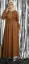 Picture of Purple Cotton Kaftan Dress for Women - Look 13405