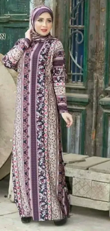 Picture of Radhe Designer Multicolor Georgette Kaftan Dress for Women - F11090