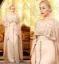 Picture of Black Georgette Kaftan Dress for Women - Look 13417